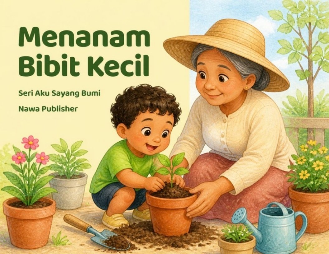 Menanam Bibit Kecil